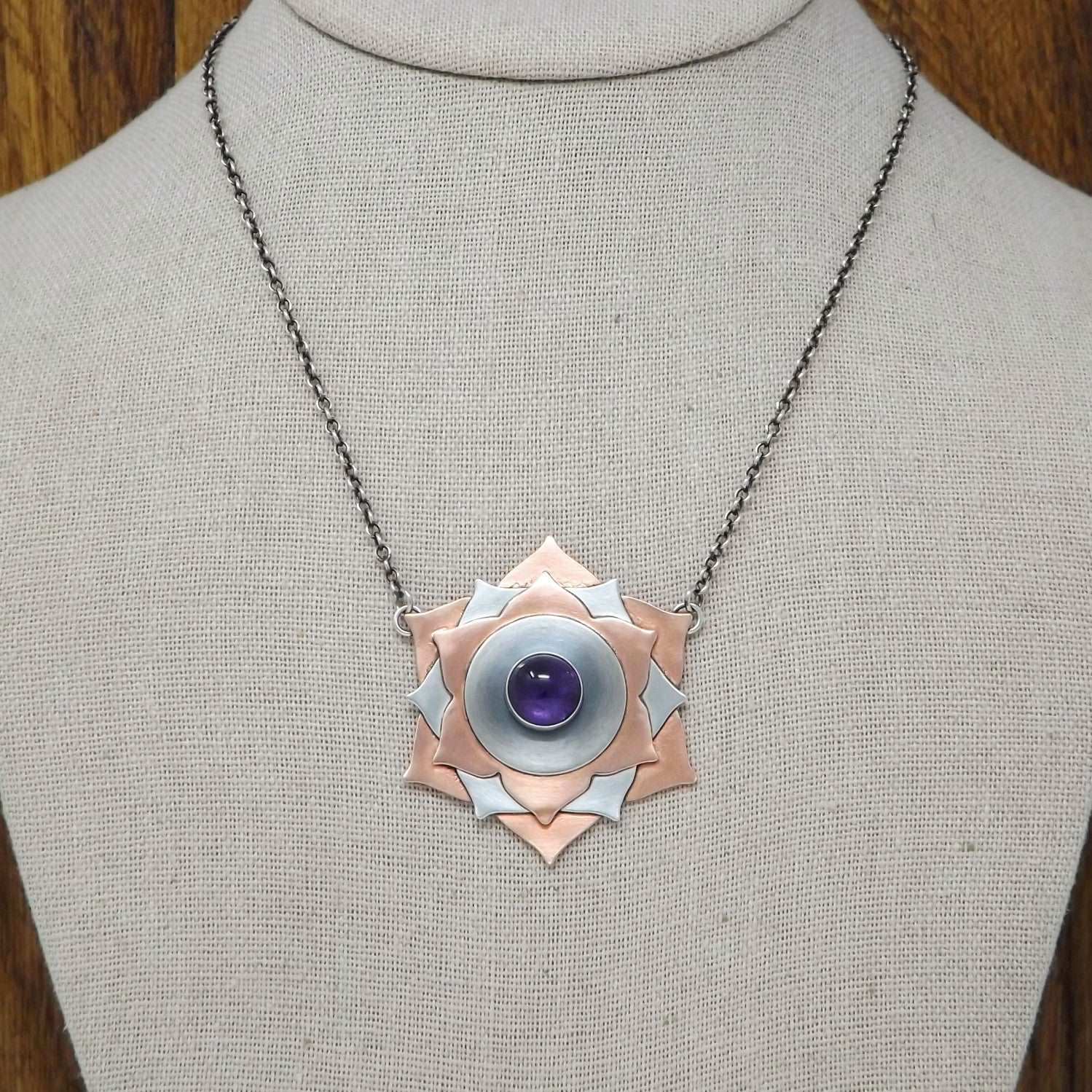 Amethyst Crown Chakra Necklace