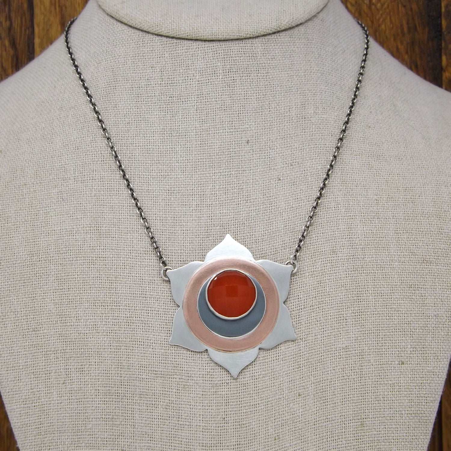 Carnelian Sacral Chakra Necklace