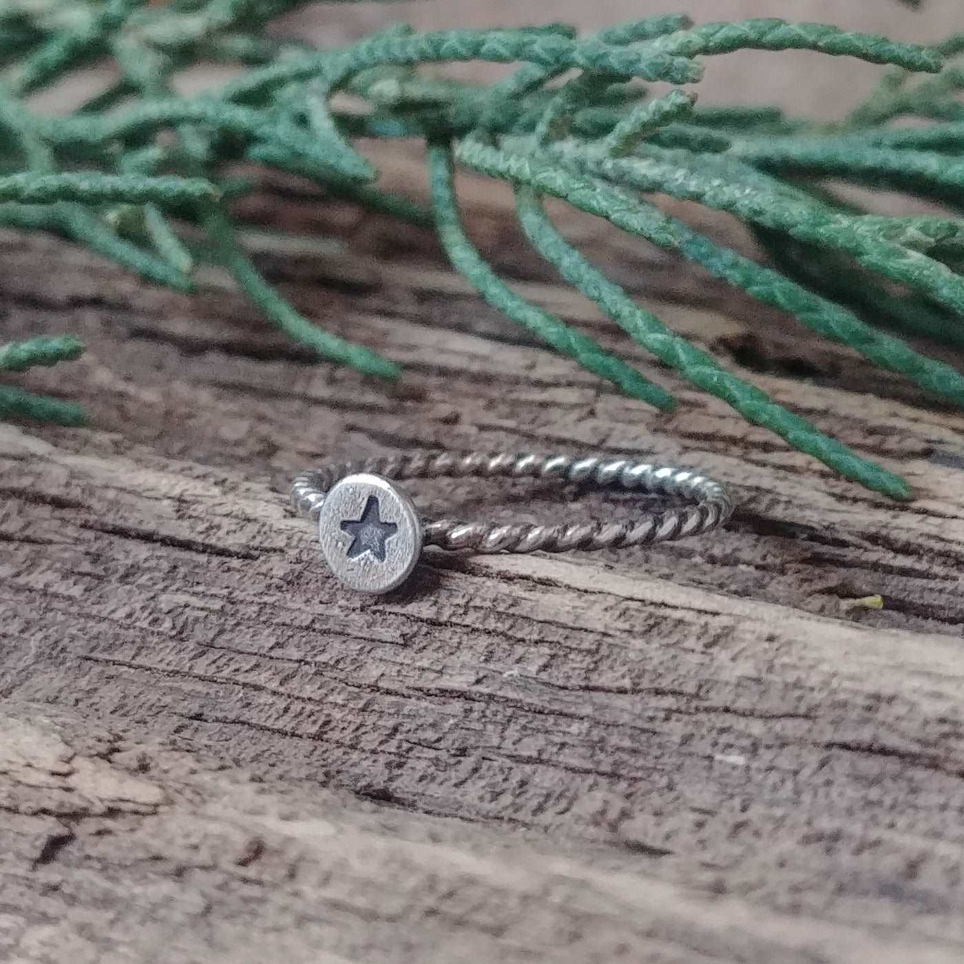 Tiny Star Stacking Ring