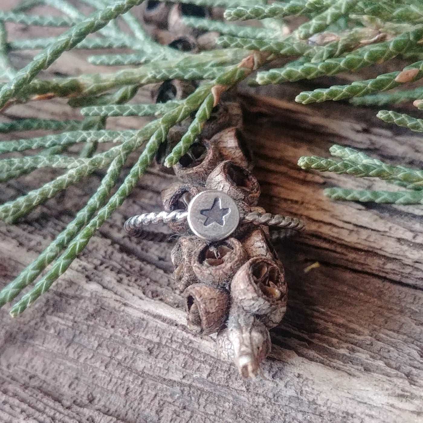 Sterling Silver Tiny Star Stacking Ring