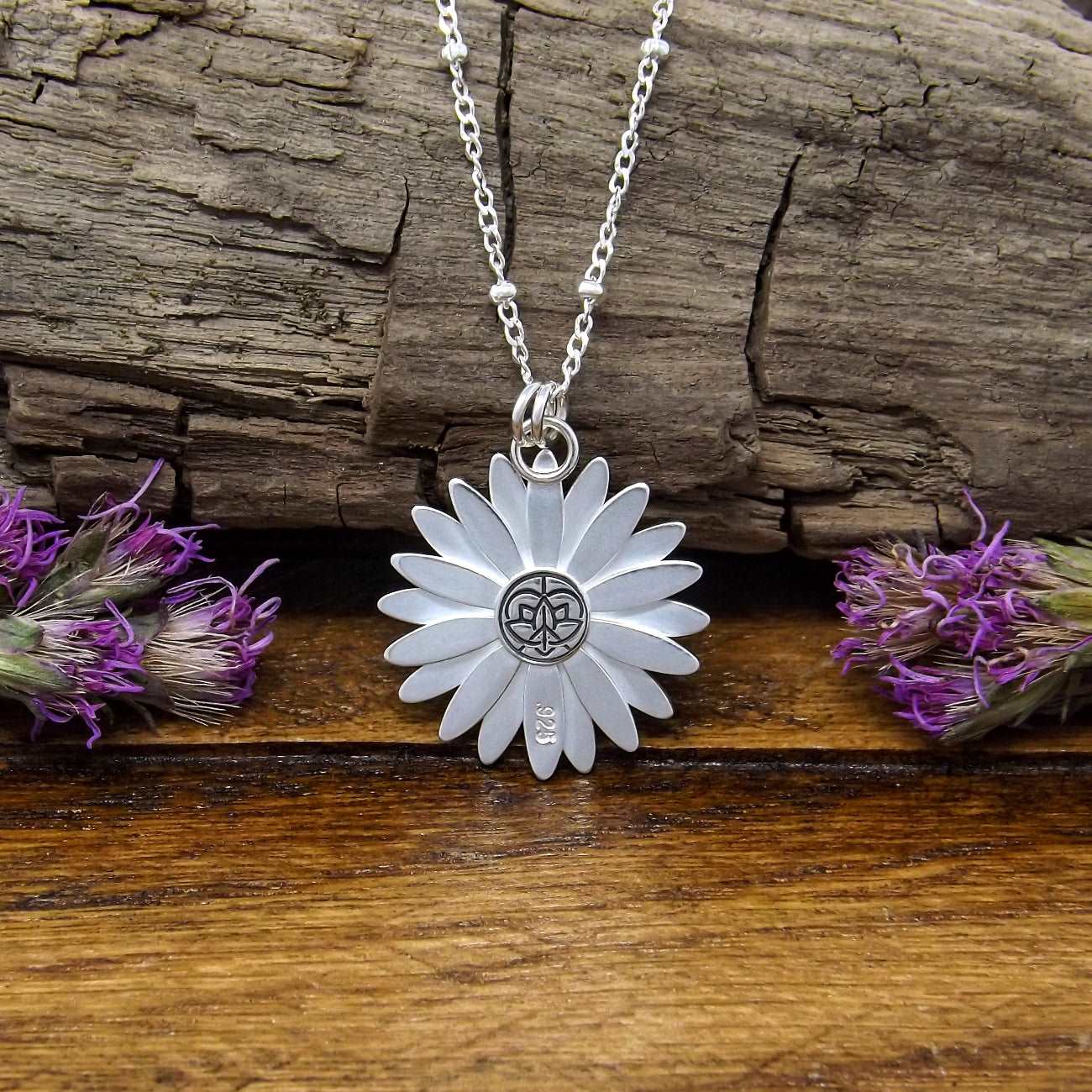 Daisy Amethyst Necklace