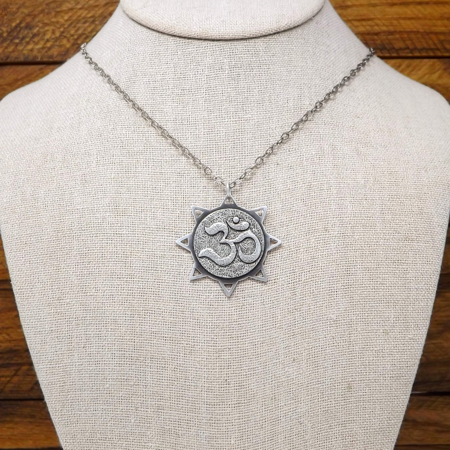 Om Sun Necklace